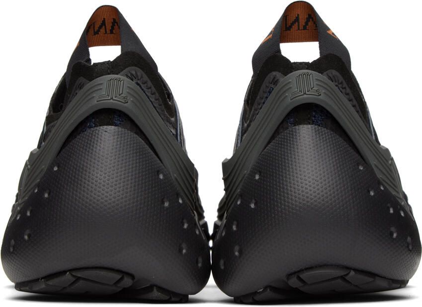 Lanvin Navy Flash-X Sneakers