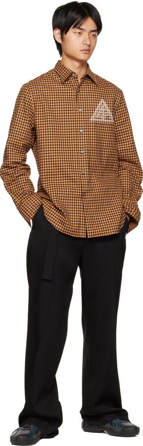 Lanvin Navy Flash-X Sneakers - Picture 4