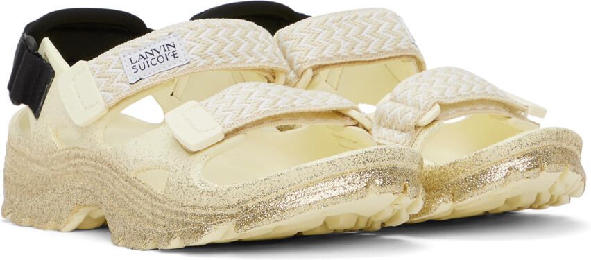 Lanvin Off-White Suicoke Edition Curb Laces Sandals - Picture 2