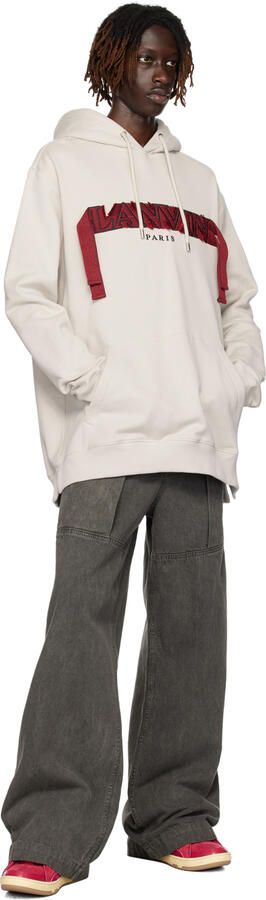 Lanvin Pink Curb Sneakers - Picture 4