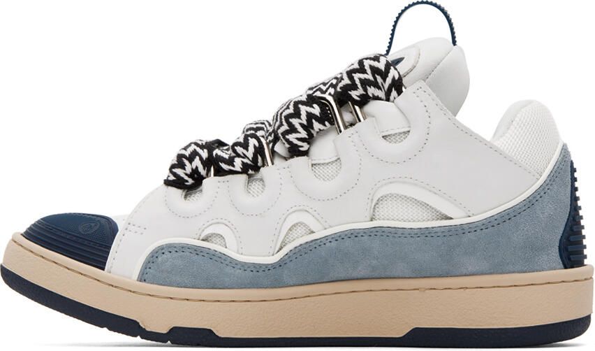 Lanvin SSENSE Exclusive Gray Curb Sneakers - Picture 3