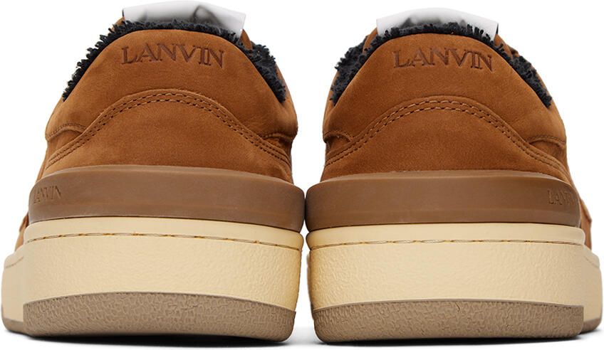 Lanvin Tan Clay Sneakers