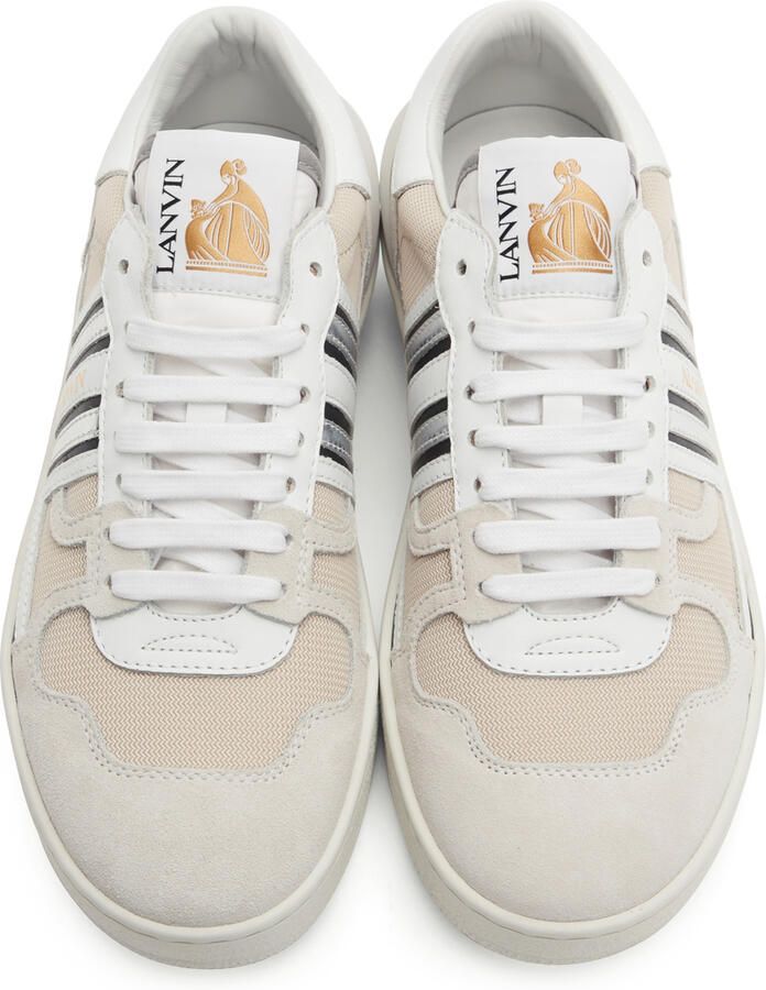Lanvin Taupe Clay Sneakers