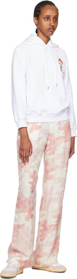 Lanvin Gray & White Clay Sneakers - Picture 5