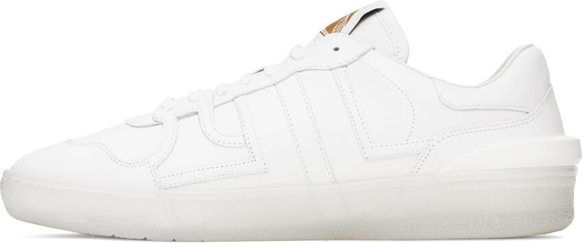 Lanvin White Clay Sneakers - Picture 3