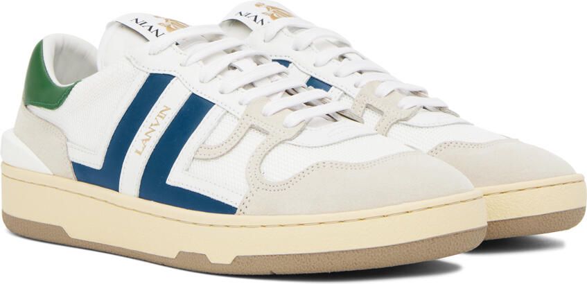 Lanvin White Clay Sneakers - Picture 2