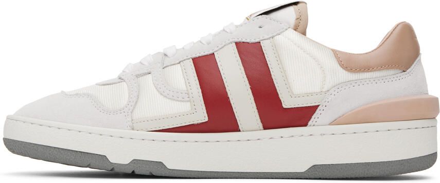 Lanvin White Clay Sneakers - Picture 3