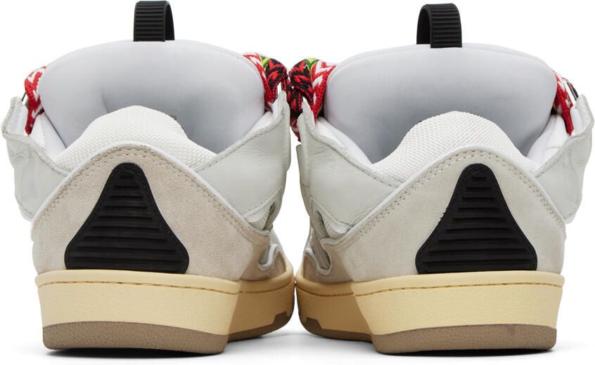 Lanvin Black Curb Sneakers - Picture 6