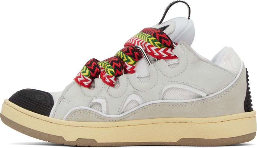 Lanvin Black Curb Sneakers - Picture 10