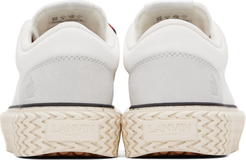 Lanvin White Curbies Sneakers