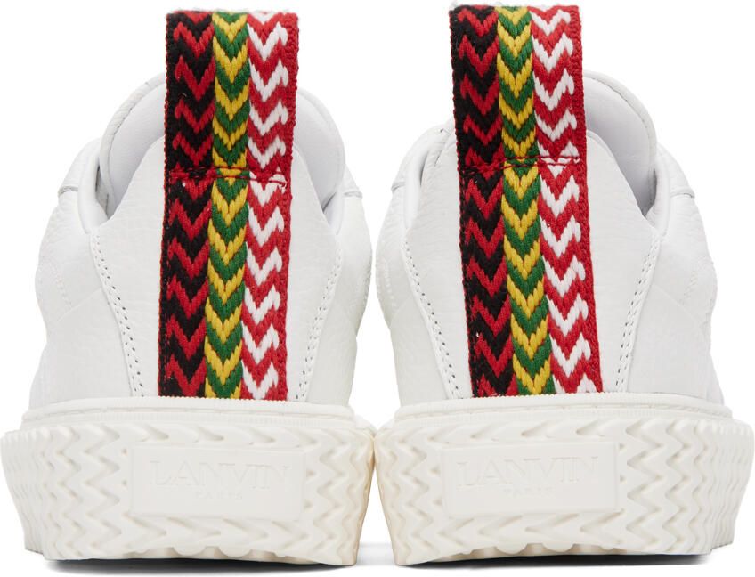 Lanvin White Curbies Sneakers