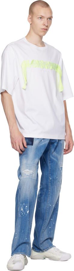 Lanvin White Flash-X Sneakers - Picture 5