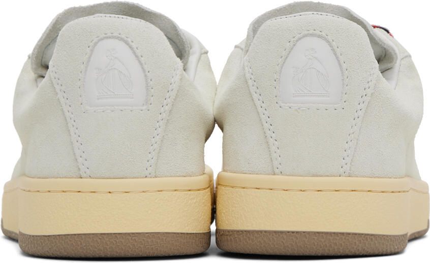Lanvin White Lite Curb Sneakers