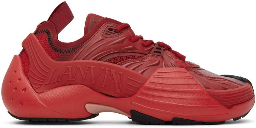 Lanvin Red Flash-X Sneakers