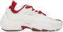 Lanvin SSENSE Exclusive Red & White Flash-X Sneakers - Thumbnail 1