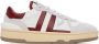 Lanvin White & Red Clay Sneakers - Thumbnail 1