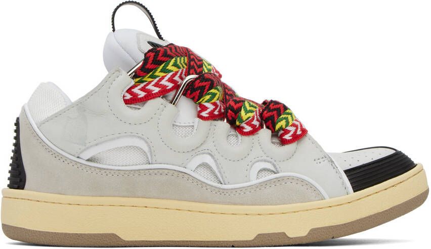 Lanvin Black Curb Sneakers - Picture 15