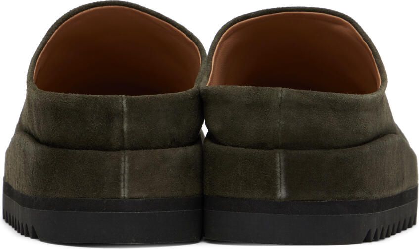 Lauren Manoogian Black Tread Contour Mules