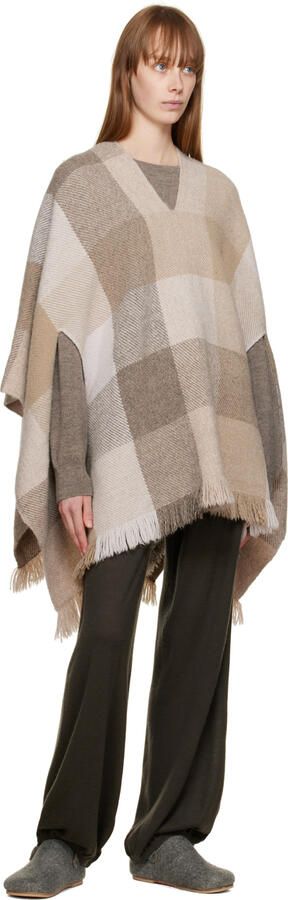 Lauren Manoogian Gray Felt Buckle Mules - Picture 4