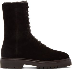 Legres Brown Suede Ankle Boot