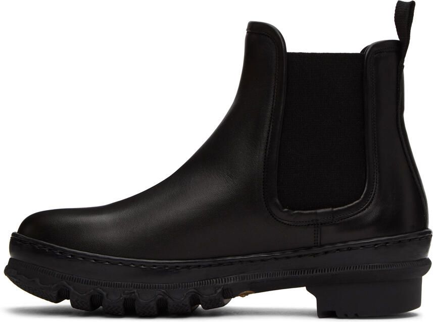 Legres Black Garden Chelsea Boots
