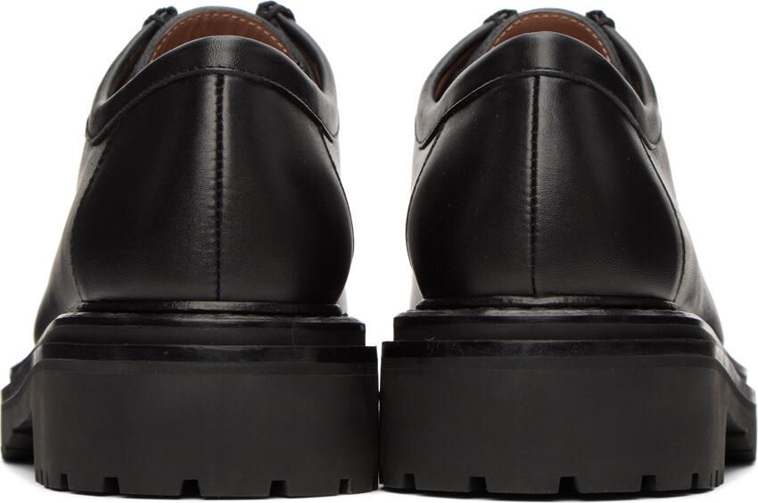 Legres Black Leather Derbys