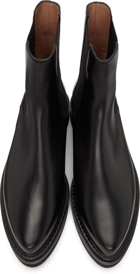 Legres Black New Chelsea Boots - Picture 3
