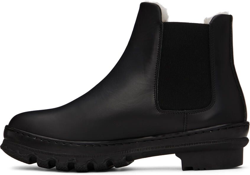 Legres Black Shearling Garden Boots - Picture 3