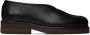 LEMAIRE Black Piped Loafers - Thumbnail 1
