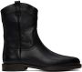 LEMAIRE Black Western Boots - Thumbnail 1