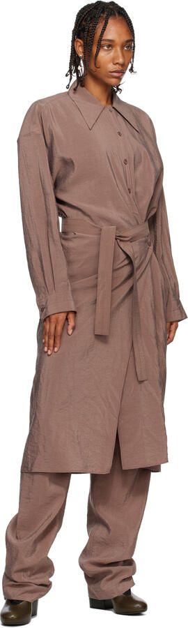 LEMAIRE Black & Brown Pin-Buckle Boots - Picture 4