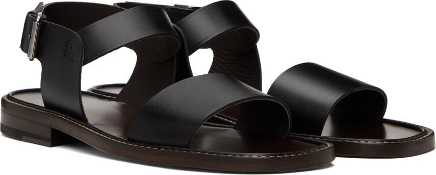 LEMAIRE Black Classic Sandals - Picture 2