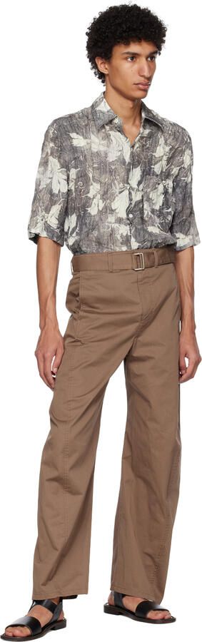 LEMAIRE Black Classic Sandals - Picture 3