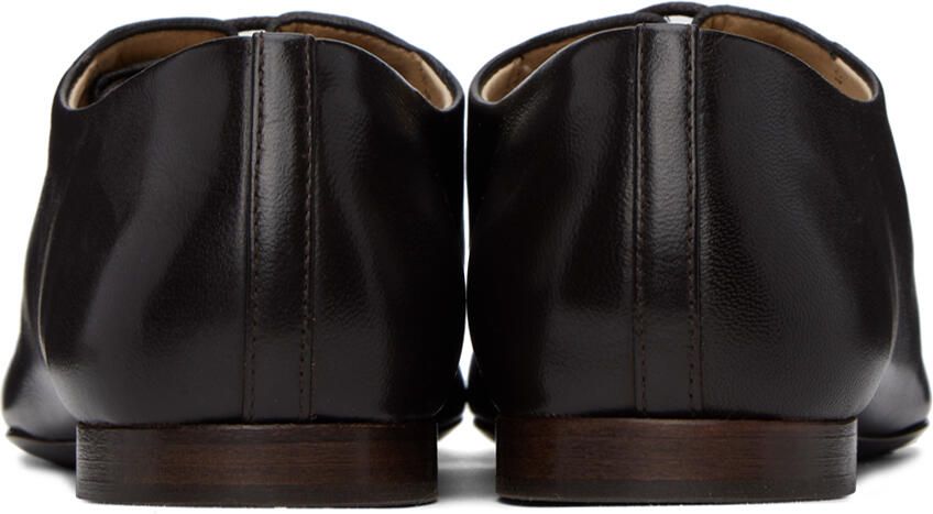 LEMAIRE Black Flat Derbys