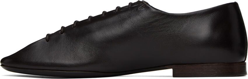 LEMAIRE Black Flat Derbys - Picture 4