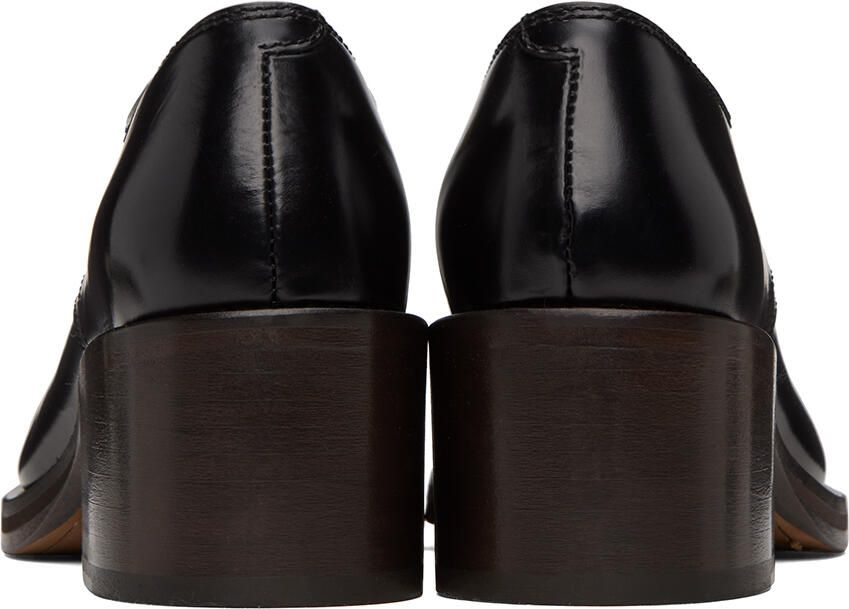 LEMAIRE Black Square Derby Heels