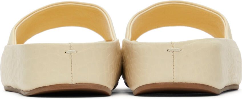 LÉMÉLS Off-White Mold Slides - Picture 2