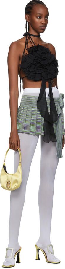 Les Petits Joueurs Green Hoya Heeled Sandals - Picture 4