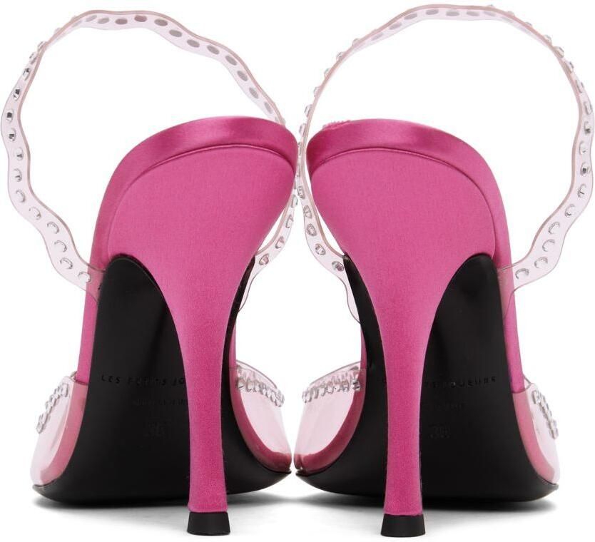Les Petits Joueurs Pink Jerry Waves Heels