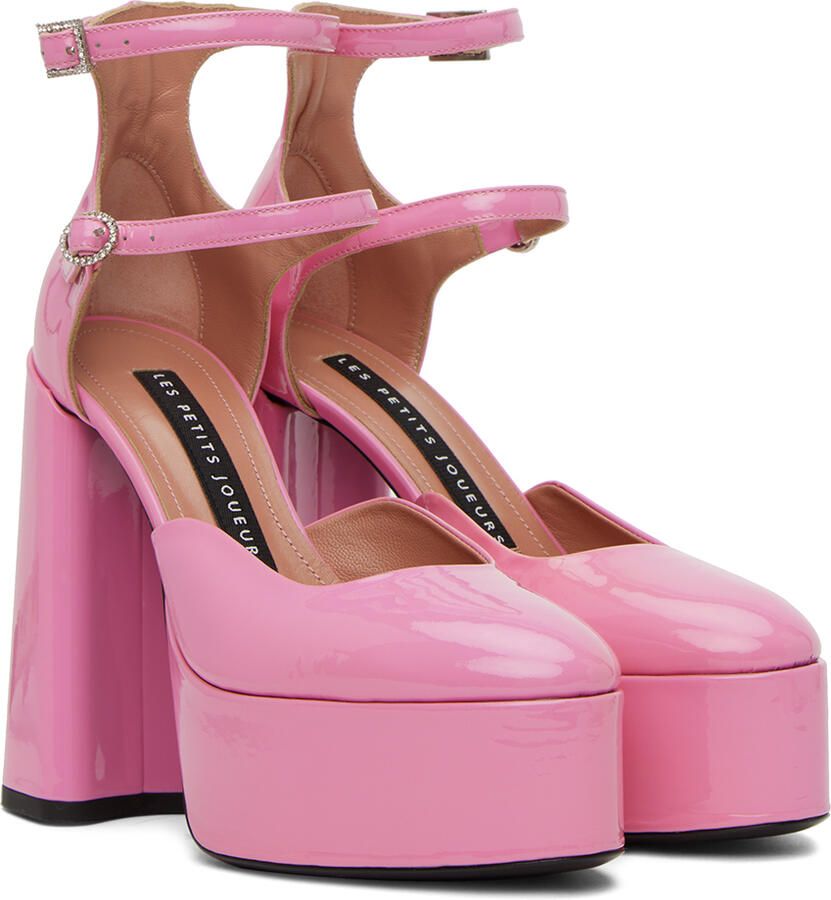 Les Petits Joueurs Pink Sole Jane Heels