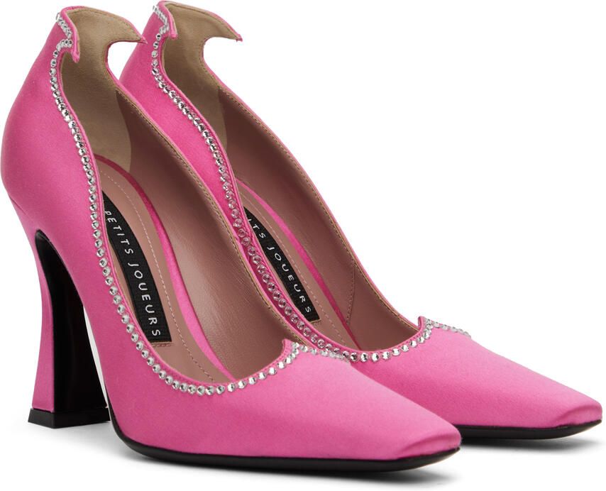 Les Petits Joueurs Pink Taya Heels - Picture 2