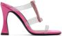 Les Petits Joueurs Pink Hoya Heeled Sandals - Thumbnail 1