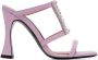 Les Petits Joueurs Purple Hoya Heeled Sandals - Thumbnail 1