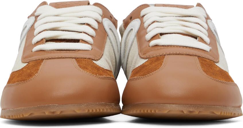 Loewe Beige & Tan Ballet Runner Sneakers - Picture 3