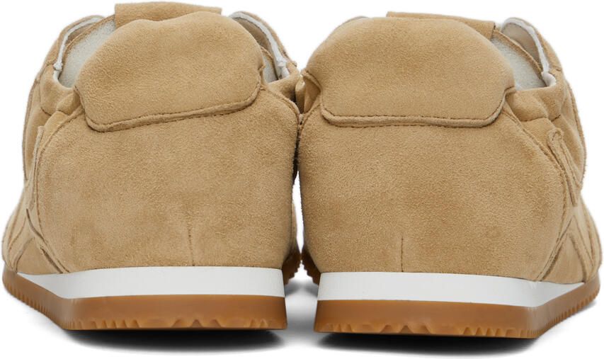 Loewe Beige Suede Ballet Runner Sneakers - Picture 2
