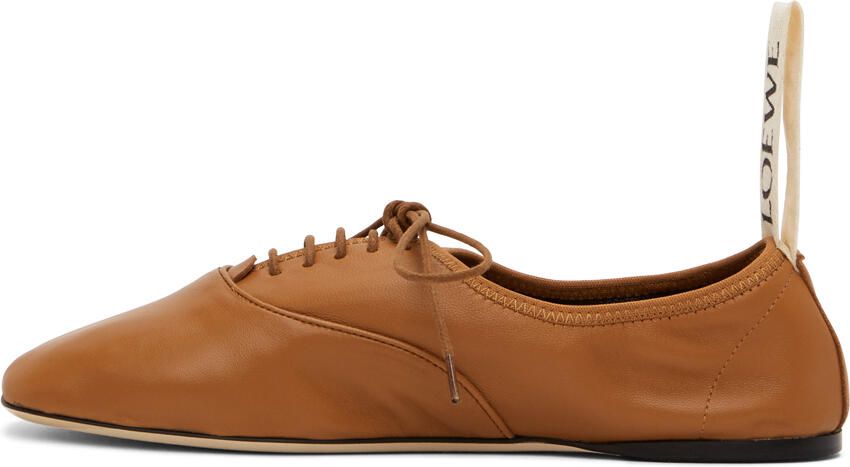 Loewe Tan Soft Derbys - Picture 2