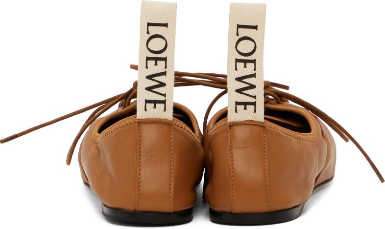 Loewe Tan Soft Derbys - Picture 3