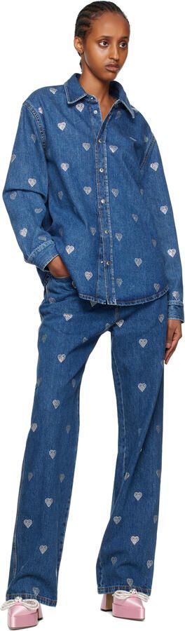 MACH & MACH Pink Double Bow 140 Platform Heels - Picture 4