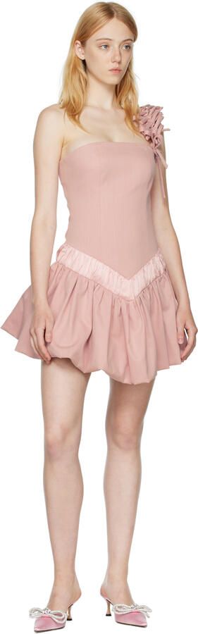 MACH & MACH Pink Double Bow 65 Heels - Picture 3