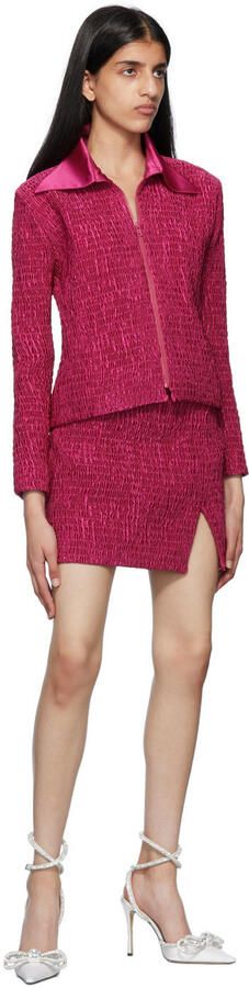 MACH & MACH White Double Bow 110 Heels - Picture 4